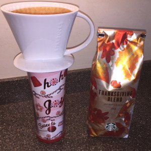Mixing my fall and winter holidays into one delicious cup of coffee