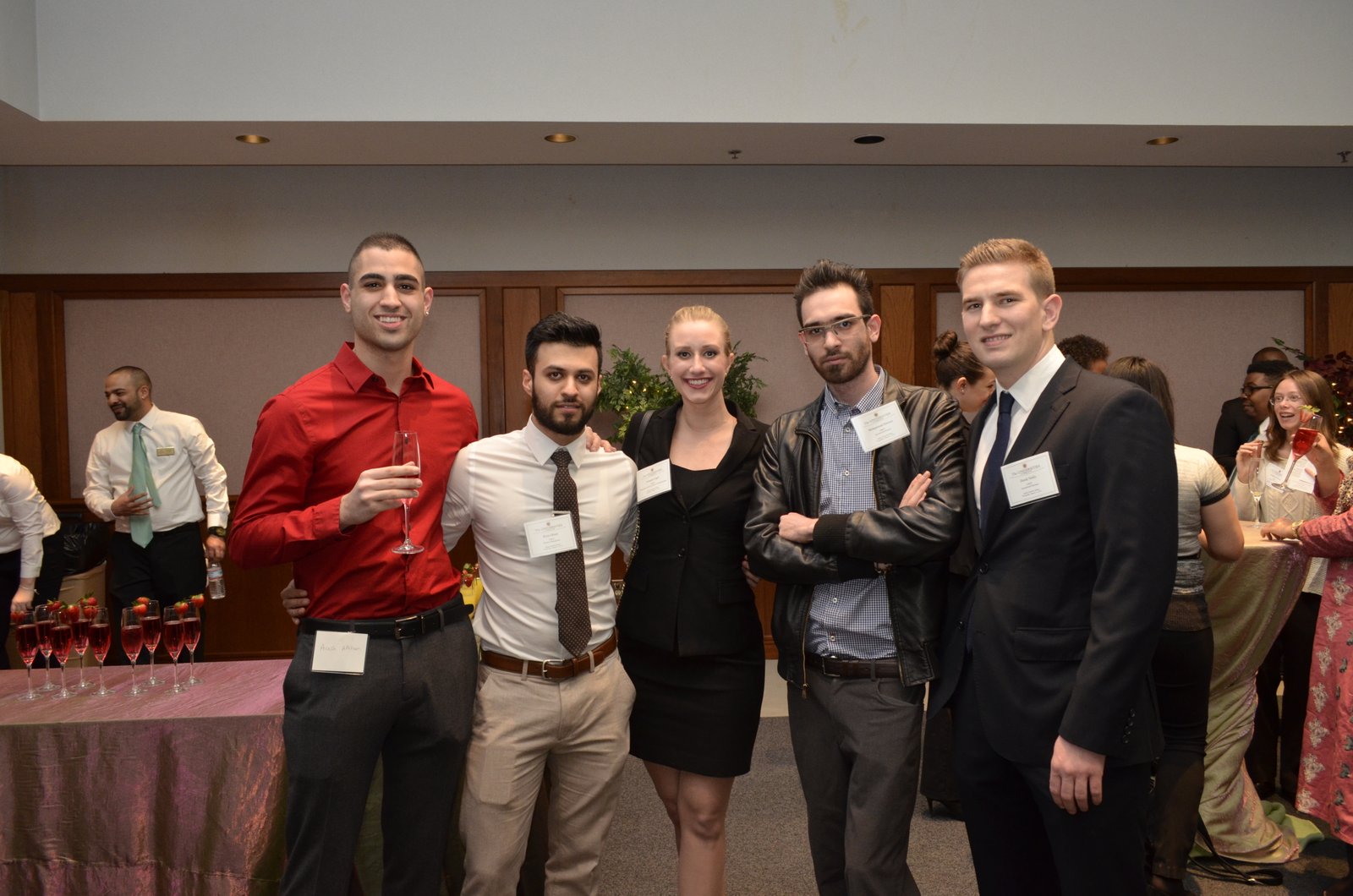Sharply dressed in our best attire, the event had a sense of sophistication that made the evening ever more elegant.