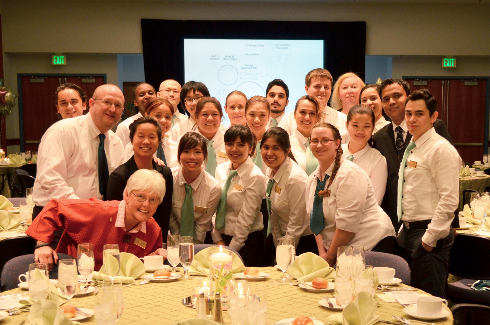 It would not have been possible without the efforts of this wonderful group of people. Thank you again University of Maryland Eastern Shore Hotel and Restaurant Management students!