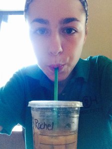The face of pre-night shift determination. Sponsored by Starbucks Coffee (Could not have done it without you!)