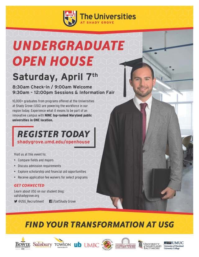 Spring 2018 General Open House Flyer