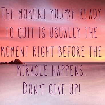 Don't Give Up Quote