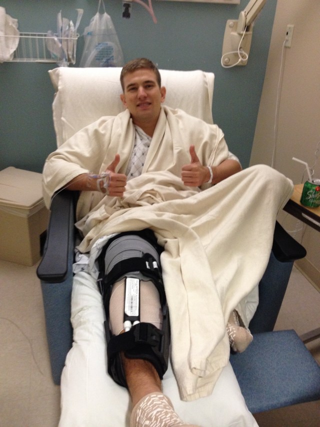 Broken but not defeated!