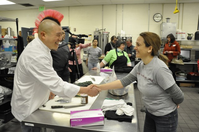 Chef Jeff Eng of Clyde's Tower Oaks Lodge 