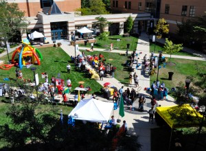 Games, check. Food, check. Photo Booth, check. Club recruiting tables, check. Awesome good times all around, a resounding YES! 