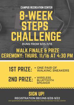 8 Week Steps Challenge 2017