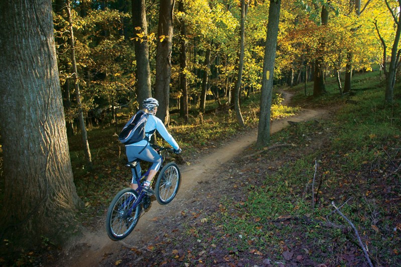 Mountain Biking in Seneca Creek State Park